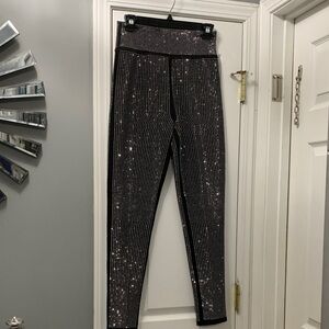FASHION NOVA wBlack Rhinestone Embellished leggings